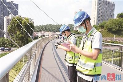 厦门山海健康步道云海线年内完成全路线覆盖结构定期检测