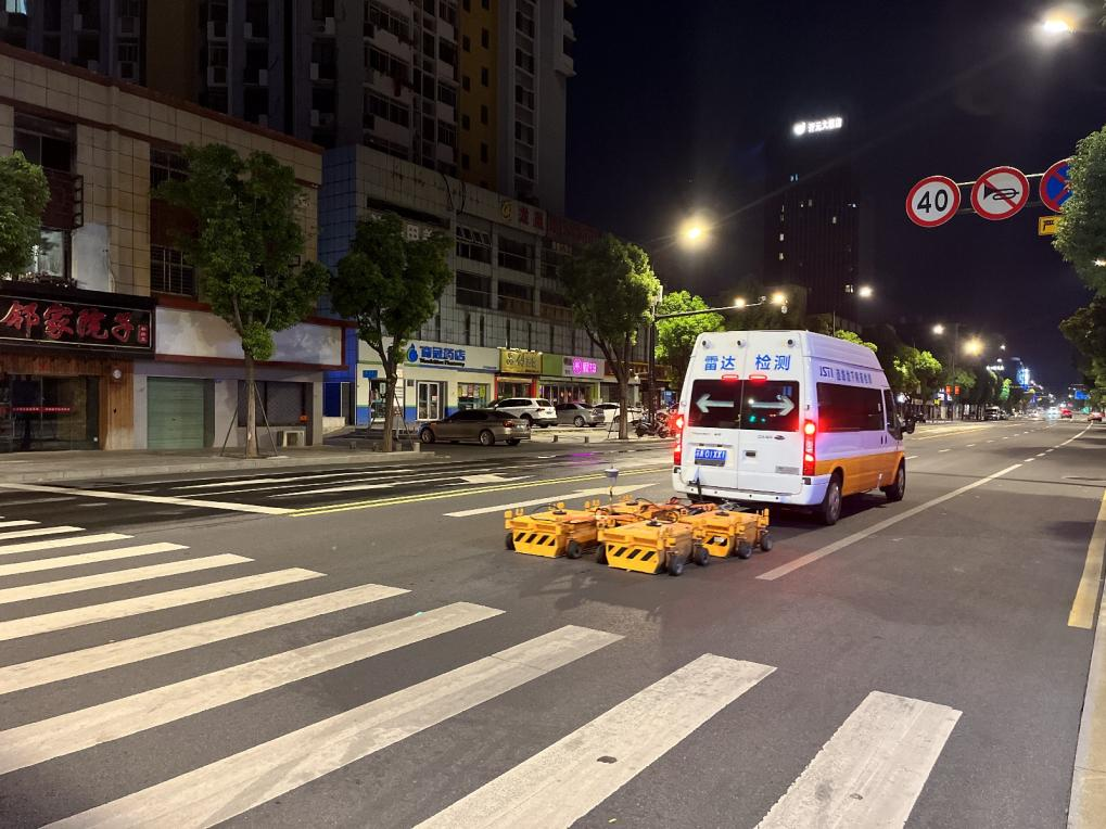 南京浦口对全区23条道路及61座桥梁进行检测，5条道路做空洞检测